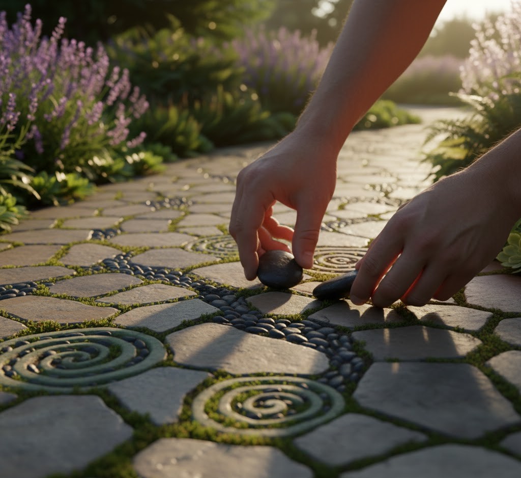 Vakkundige uitvoering tuinpad